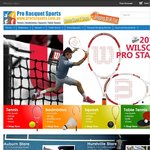 Pro Racquet Sports Store Wide 10% off on Everything