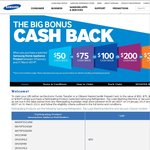 Samsung Big Bonus Cashback on Refrigerator, Top Load Washing Machine or Vacuum Cleaner