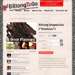 11% off Biltong (Jerky) Snap-Sticks if You Buy $35 or More. OR Free Shipping if You Buy $75