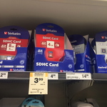 Verbatim 4GB SDHC Card $3.99 at Woolworths