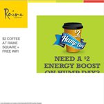 $2 Coffee from Selected Outlets Every Wednesday in April at Raine Square, Perth, WA
