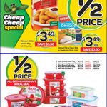 1/2 Price: All Decor Containers, Chickadee Chicken Tenders & Chunky Fish Fillets $3.49 @ Woolworths