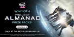 Win 1 of 4 Project Almanac Prize Packs from Coke Rewards (10 Tokens to Enter)