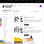 10% off All Musical Instruments at Magpie Music When You Purchase over $200
