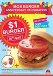 [QLD] $1 MOS Burger with The Purchase of Any Side Meal
