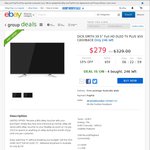 eBay Deal: Dick Smith 39.5" Full HD DLED TV- $223.20 (RRP: $329) + Free Shipping