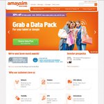 50% off All Amaysim Unlimited Plans - First Month and New Customers