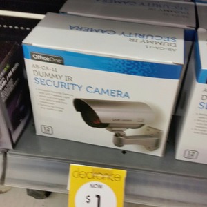 Fake security cheap cameras kmart