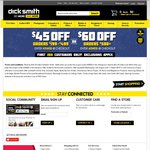 Dick Smith $45 off $199 - $499 Spend - 13-August-2015 Only
