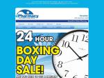 ePharmacy 10% off Boxing Day Sale