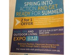(WA) Pool, Spa and Outdoor Living Expo 2 for 1 Tickets (Adult $12.50)