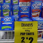 Pop Tarts Strawberry or Apple Flavour (Best before Jan 2016) - 2x400g for $2 @ Dimmeys Mt Gambier SA