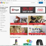 Target Ebay 20% Off 