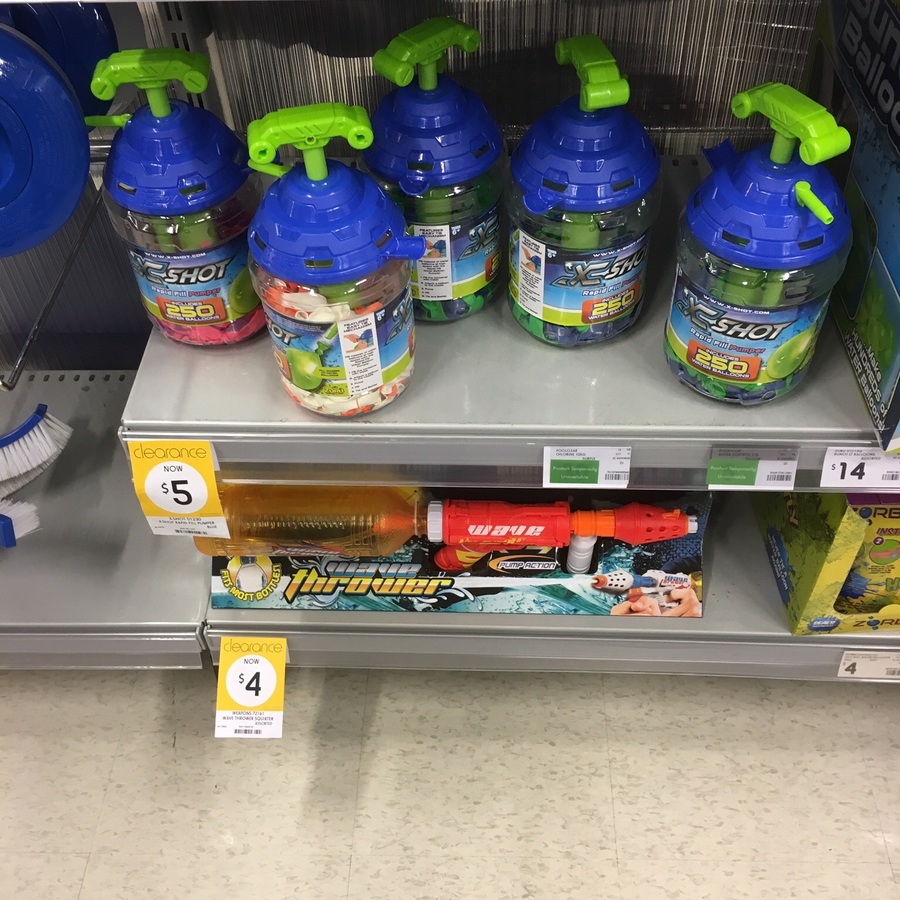 Kmart Stanhope Gardens NSW Pack of Water Bombs and Filler 4 and Wave