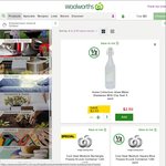 Home Collection Glass Water Glassware with Clip Seal 1l Half Price $2.50 (Save $2.50) @ Woolworths Online