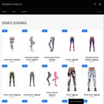 Women's Sports Leggings and Printed Leggings $45> $25 & Free Shipping @ Melbourne Clothing Co