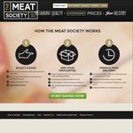 $20 off 1st Order @  Meatsociety.com.au