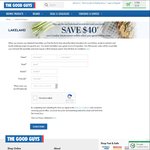Signup to Digital Lakeland Catalogue & Receive 2x $20 Kitchenware Promo Codes in First 6 Weeks (Min Spend $60) @ The Good Guys