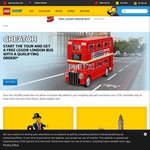 Lego Shop at Home: Double VIP Points, Free London Bus with $100 Purchase