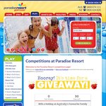 Win a 5N Family Holiday for 5 Worth $2004 @ Paradise Resort