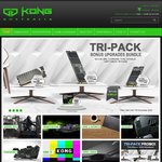 The Click Frenzy Special - $100 off Storewide on Laptops and Desktops + Free Shipping @ Kong Computers Australia