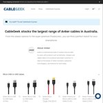 Cable Pack Deals: Anker PowerLine USB-C to USB 2.0 3 for $33.24 ($11.08 Each) @ CableGeek + More
