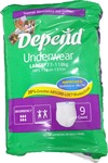 Depend Underwear Large 4 Packs of 9 Pants $14.95 + Shipping @ Australian Continence