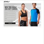 Win 2x $1000 2XU Gift Card for You and a Friend - Use Latest Link in The Comment Section