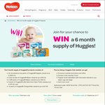 Win 6 Month Supply of Huggies® Products Worth $810.46