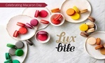 Box of 12 Macarons ($18) from LuxBite (VIC) @ Groupon