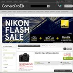 Nikon Flash Sale - Up to $300 Cashback + Up to $300 off selected Bodies and Lenses @ CameraPro