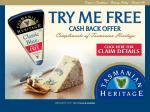 Free Tasmanian Heritage Blue Cheese (Via Cashback, Incl Postage)