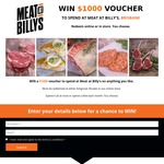 Win a $1,000 Voucher to Spend at Meat at Billy's Online or in-Store [Brisbane Residents Only]