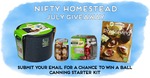 Win a Home Canning/Preserving Starter Kit from Nifty Homestead