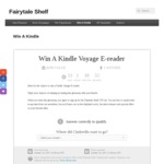 Win a Kindle Voyage from Fairytale Shelf