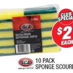 10 Pk Sponge Scourer $2 @ Supercheap Auto