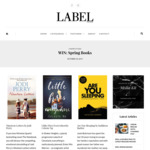 Win a Spring Selection of 10 Books with Label Magazine