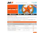 Jetstar Friday Frenzy Sale from 4pm to 8pm Today