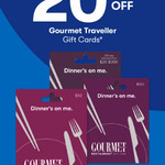 20% off Gourmet Traveller Restaurant Gift Cards @ Big W (In-store)