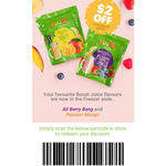$2 off Boost Juice Smoothie Mixes at Woolworths
