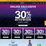30% off Sitewide @ Johnny Bigg