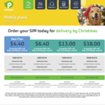 Pennytel Mobile BYO SIM Plans: 1GB for $4.40, 2GB for $6.40, 5GB for $13, 10GB for $18 Per Month for 6 Months (No Contract)