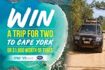 Win a Cape York 4WD Tour for 2 Worth $11,800 or 1 of 2 $1,800 Cooper Tyre Vouchers from Bauer Media
