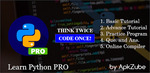 [Android] $0: Learn Python Programming Pro, Learn C Programming Pro, The Lonely Hacker (Were $3) @ Google Play