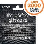 [NSW] Bonus 2000 Points with Purchase of $100 EFTPOS Gift Card ($106.95) @ Woolworths