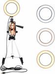 ASAKUKI 6.3" Ring Light with Tripod Stand and Phone Holder $17.99 (50% off) + Delivery (Free with Prime/ $49 Spend) @ Amazon AU