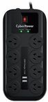 [eBay Plus] CyberPower 8 Way Outlet Surge Protector Power Board USB Charging $20 Delivered @ Shopping Express eBay