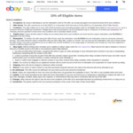 15% off Eligible Tech Items (No Min Spend, Max Discount $500)  @ eBay