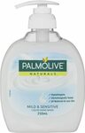Palmolive Naturals Mild & Sensitive Liquid Hand Wash 250 ml Pack of 24 $2.79 + Delivery ($0 with Prime/ $39 Spend) @ Amazon