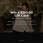 Win a $350 Voucher from Pilgrim Clothing